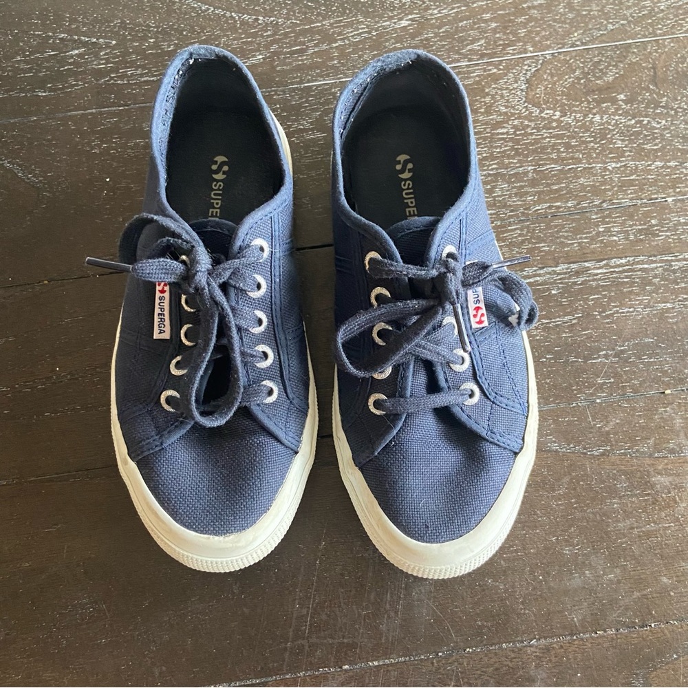 Superga 2750 Cotu Classic Sneakers‎ Women's Size 7- Navy